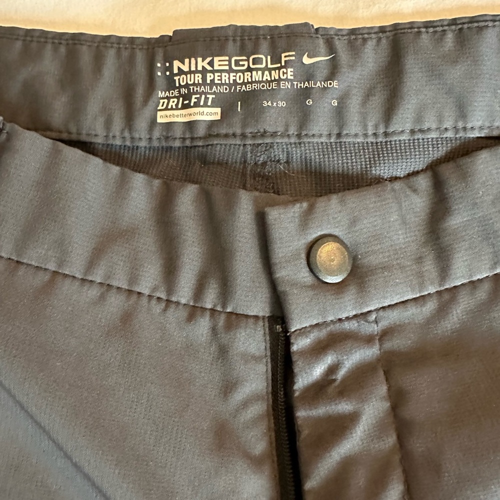 Black Nike Golf Pants. 34x30.